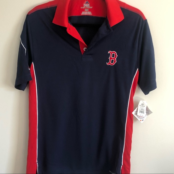 red sox golf shirt